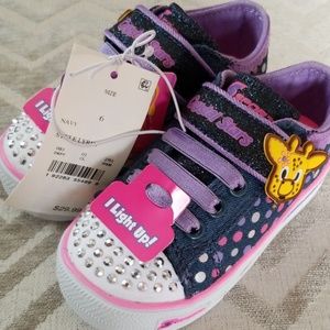 NWT! Crystal Stars Skechers.